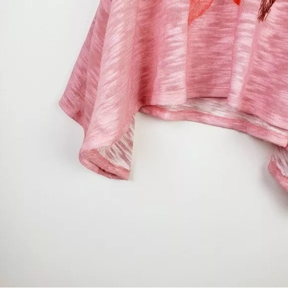Almost Famous Pink Tribal Feather Tank Size M - Picture 11 of 11